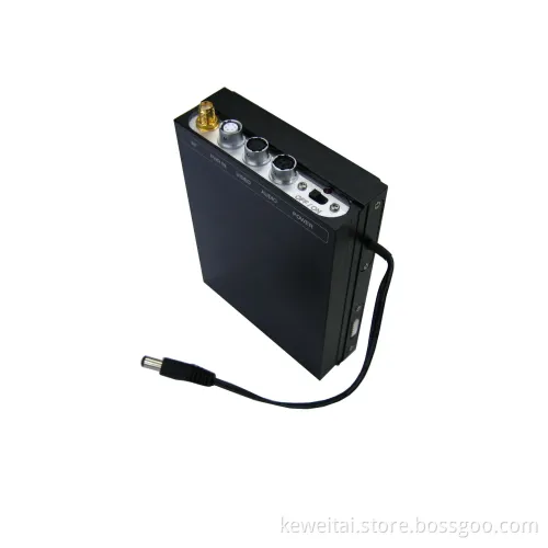 Less Than 60ms Delay 30km Cofdm Wireless Mobile Video Covert 500MW Transmitter